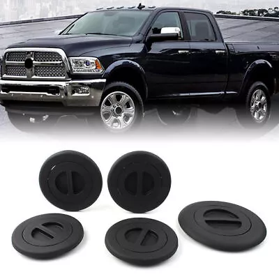 ⭐Wheel/Gooseneck Bed Plug Covers Kit 68225506AA For Ram 2500 3500 5th 2014-2019 • $16.99