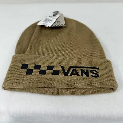 Vans Trecker Beanie Hat One Size - Brown - 0A7UDD • $12.75