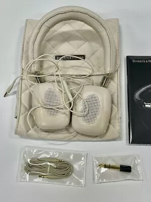 Bowers & Wilkins P5 Wired Headphones - Black 3.5 MM PLUG With Carrying Bag • $80