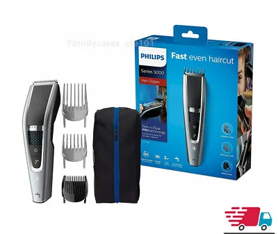 $119.02 • Buy Philips Hair Clipper Series 5000*hc5630/15-washable Hair Clipper-trimmer Silver 