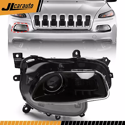 Right Headlight For Jeep Cherokee 2014-2018 Halogen Headlamp Passenger Side RH • $69.99