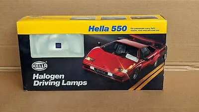 Hella 550 Clear Fog Lights NIB 74506 Germany Vintage • $79.99