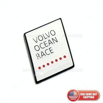 For VOLVO Rear Truck Ocean Race Nameplate Logo Emblem 3D Decal Badge Sport Black • $19.99