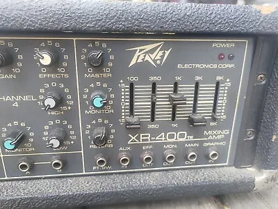 Peavey XR-400 200H Power Module Amplifier Powered Mixer 300W • $80