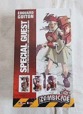 Guillotine Games GUG0062- Zombicide Edouard Guiton Special Guest Box New Sealed • $39.95