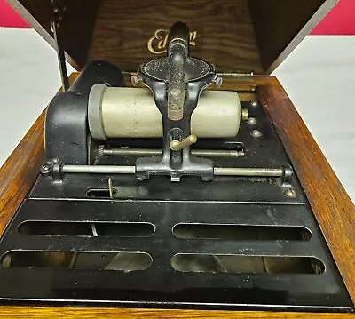 Antique Edison Amberola Phonograph Model 30 Cylinder Player (Works) • $199.99