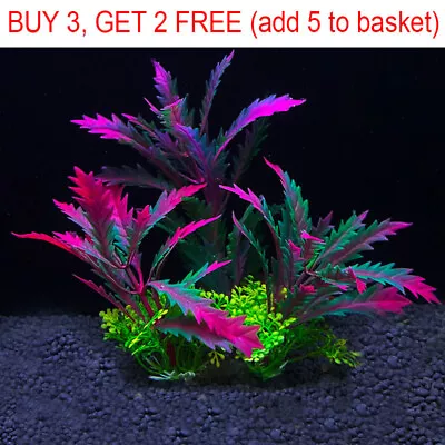 Artificial Underwater Plants Aquarium Water Plant Fish Tank Landscape Decor  • £3.71