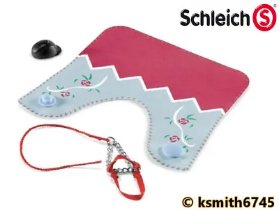 £5.25 • Buy Schleich HORSE CLUB BLANKET & HALTER SET Fabric Toy Animal Accessory NEW 💥