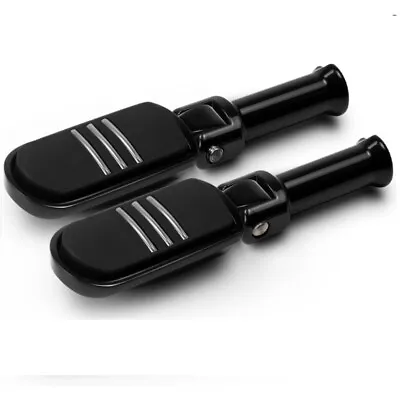 Softail Model 2018-2023 Rear Passenger Black Footpegs Foot-Rest Pedal For Harley • $59.98