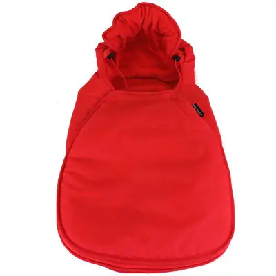 Carseat Footmuff Warm Red Fits Graco Logico Auto Baby Pram Travel System • £10.45