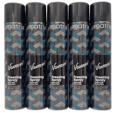 Matrix Vavoom Freezing Spray Extra Full 15 Oz -  Set Of 5  • $99.95