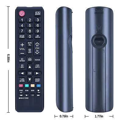 New BN59-01268D Remote Control For Samsung TV QN55Q7CAMFXZA UE32M5500 UE43M5500 • $14.96