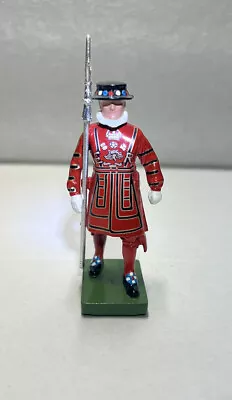 Miniature W. Butain British Ceremonial Beefeater 1990 Metal Figurine • $5.99