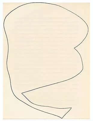 Ellsworth Kelly Lithograph Printed In 1962 F • $99.99