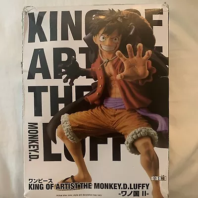Banpresto One Piece - King Of Artist - The Monkey D. Luffy - Wanokuni II Figure • $35