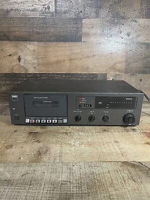 NAD 6240 Stereo Cassette Deck Tape Player Recorder 80's Japan Read • $64.99