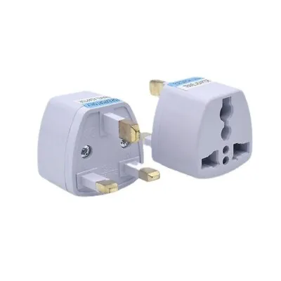 Universal American European AU EU To US UK Power Plug Adapter • £3.99