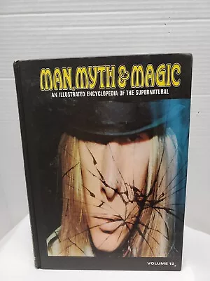 MAN MYTH And MAGIC Volume 12 ~ 1970s Vintage HB Supernatural Encyclopedia • $10