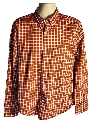 J Crew Thomas Mason Men's Shirt Button Up Long Sleeve  Size L Slim • $13