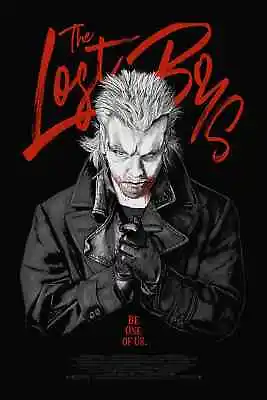 The Lost Boys David Vampire Movie Film Poster Screen Print Art 24x36 Mondo • $129.99