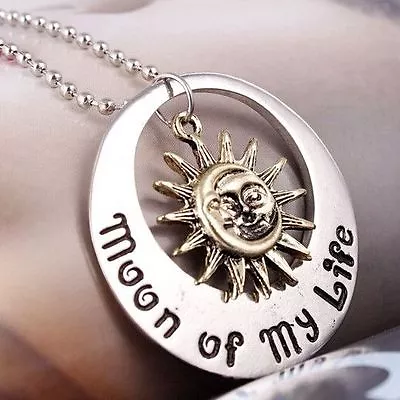 Moon Of My Life Necklace Game Of Thrones Boho Bohemian Jewellery Gift A202 • £2.95