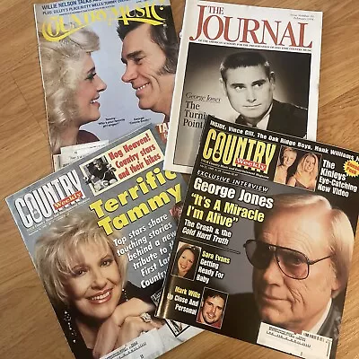 George Jones And Tammy Wynette Magazine Lot • $12