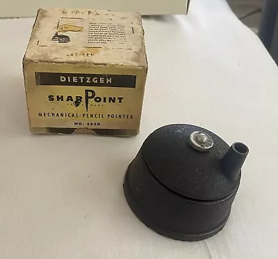 Vintage Dietzgen SharPoint Mechanical Pencil Pointer Sharpener N3230 In Box • $24