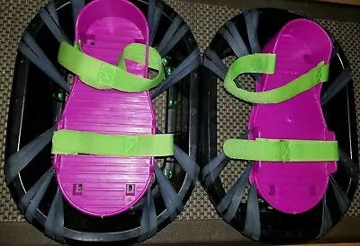 Moon Shoes Jump Shoes Hart Trampolines Toys Children Kids Play Leap 1989 Vintage • $17