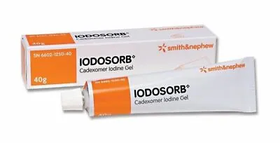 Smith And Nephew Antimicrobial Wound Gel Iodosorb Cadexomer 1.4 Oz. • $34.99