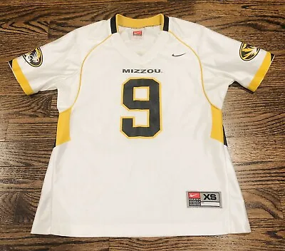 Missouri Tigers White Nike Jersey Football Women XS Mizzou College NCAAF Maclin • $14.95