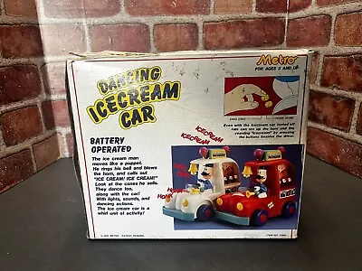 Vintage 1991 Dancing Ice Cream Car Truck By Metro Toy Red • $8.99