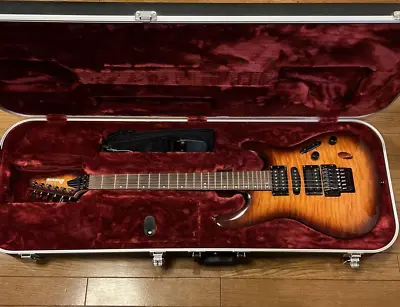 Ibanez Prestige S5570Q RBB Electric Guitar With Hard Case • $1700