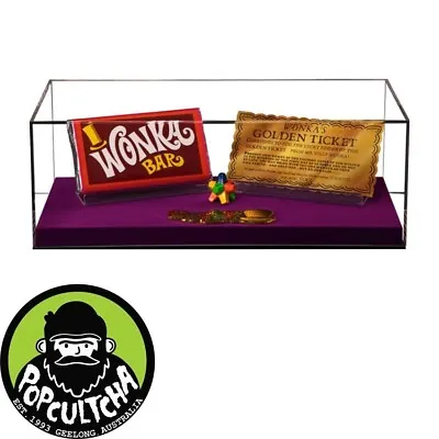 Willy Wonka - Golden Ticket Wonka Bar & Everlasting Gobstopper Replica Set • $206.99