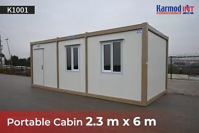 2.3m X 6.0m Portable Cabin For Sale UK | Portable Office Cabin | NI • £7950