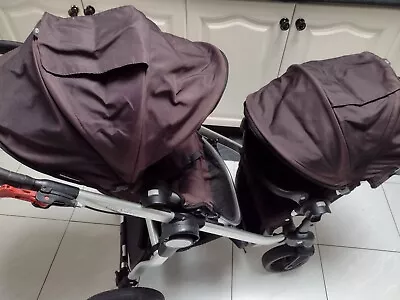 Baby Jogger City Select Pram. Double Pram With Tray In Black. • $110