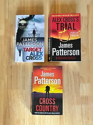 $6 • Buy ALEX CROSS BOOKS - James Patterson (Paperback)