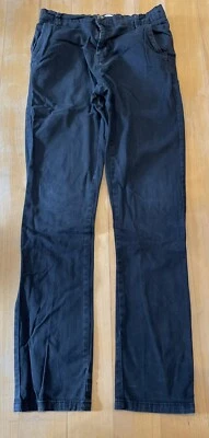 Blue Zoo Boys Black Chinos Age 14 164cm Height Waist 29.5” • £6.20