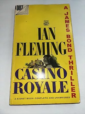 Casino Royale Signet Book Vintage 007 JAMES BOND • $15