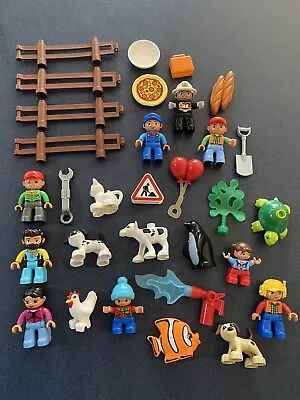 Lego Duplo People Bulk Lot No. 2 + Lots Of Accessories Animals & More!! • $60