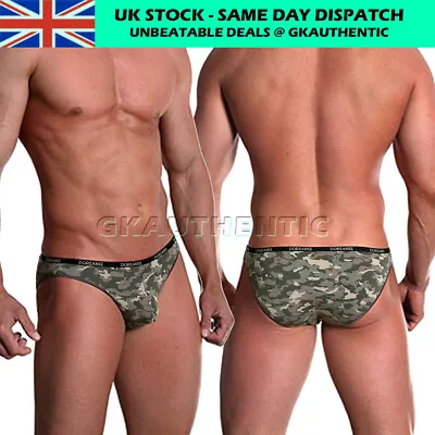 Doreanse 1335 Camouflage Soft  Cotton Briefs Slips Bikini Men's Underwear • £7.40