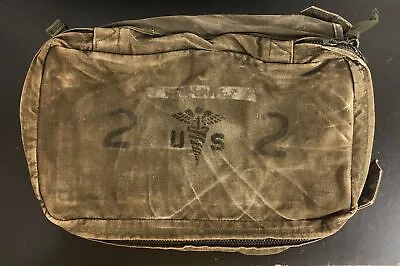 Vintage US Military Medic Kit Bag / First Aid Backpack ARMY NAVY MARINE CORPSMAN • $144.99