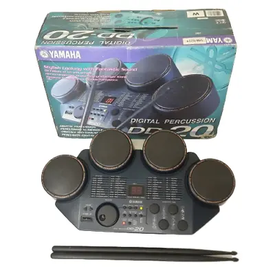 £34.99 • Buy Yamaha DD-20 Portable Digital Drum Pad Digital Percussion With Sticks ~ Boxed