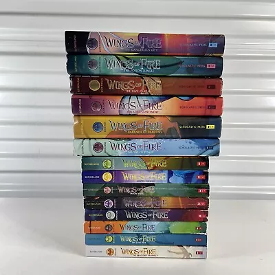 Mixed Lot Of 14 Wings Of Fire Books Set 1-14 Tui T. Sutherland HC/PB • $69.98