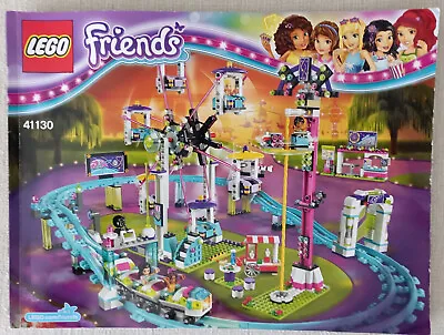 LEGO 41130 Friends Amusement Park Roller Coaster Complete • $65