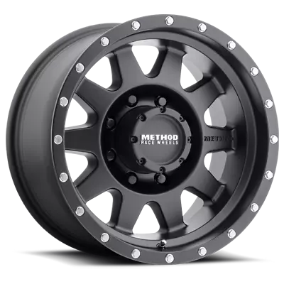 1 New Matte Black Method Race Wheels MR301 The Standard 18X9 18 8-165.10/0 Wheel • $288.15