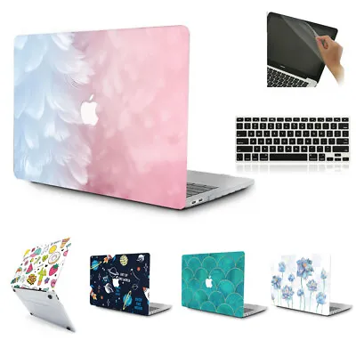 £9.59 • Buy 3in1 Hard Shell Case Cover Keyboard Skin For Apple MacBook Air Pro 11 13 14 15