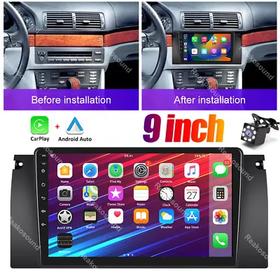 9'' Car Stereo 2+32GB For BMW E38 E39 E53 X5 GPS Navi Android 13 Auto Radio WiFi • $155