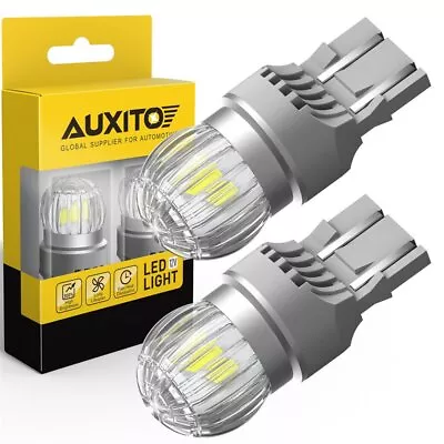 2x 7440 7443 582 580 T20 W21/5W LED Bulb 15W Car Daytime Running Light DRL White • £15.69