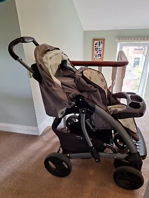 Graco Quattro Tour Deluxe Bear And Friends Travel System Single Seat Stroller. • £100