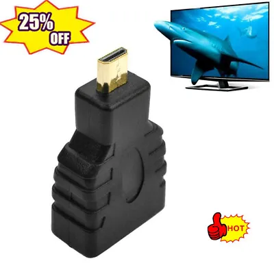 Universal Micro D-Type HDMI-compatible To HDMI-compatible Converters Adapter USN • $1.18